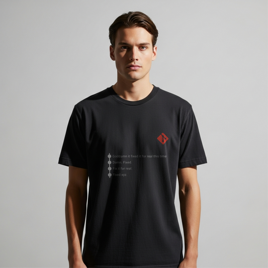 Git Commit Humor: Dev Life Explained in One Shirt