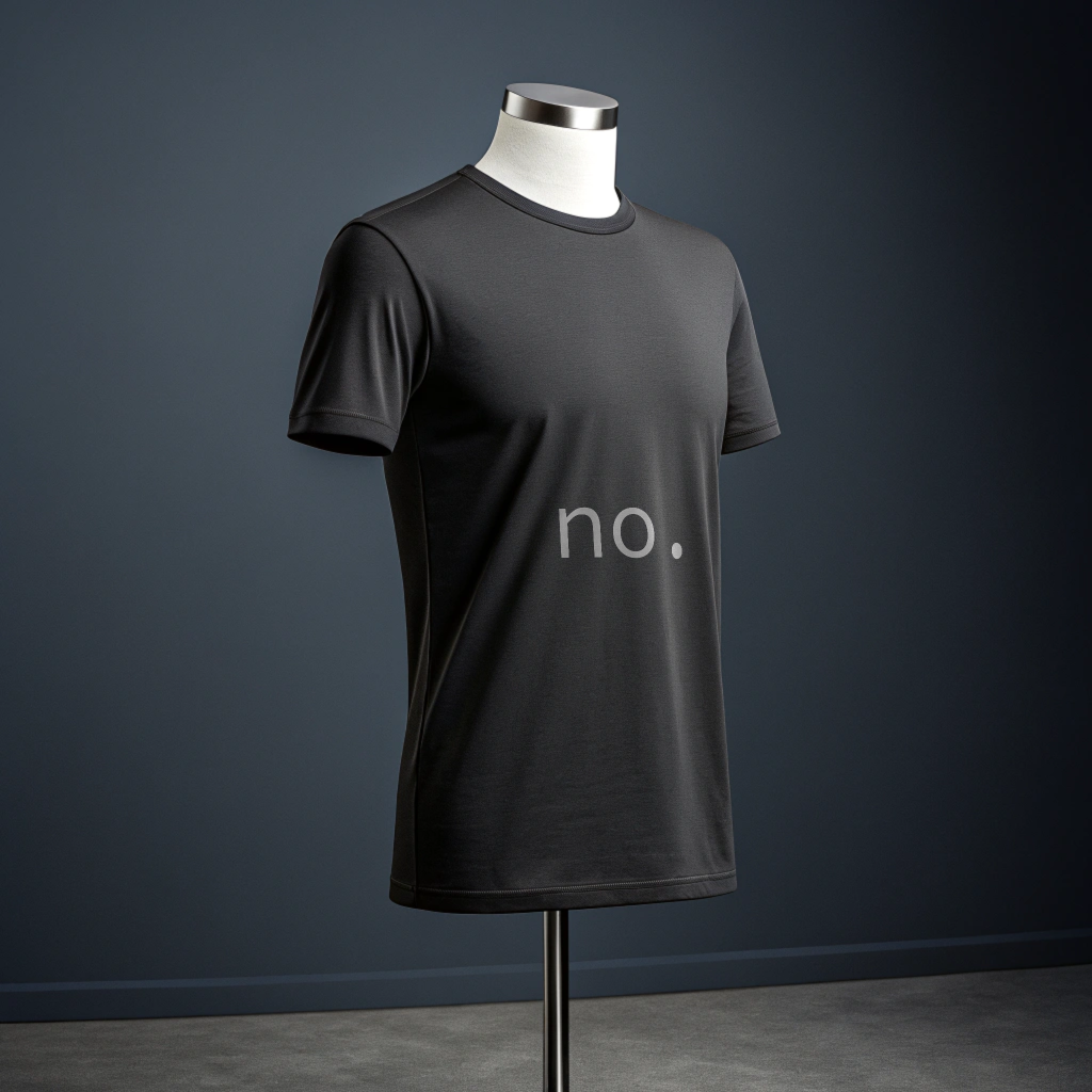 Unisex Tee - 'The Answer is No.' Design