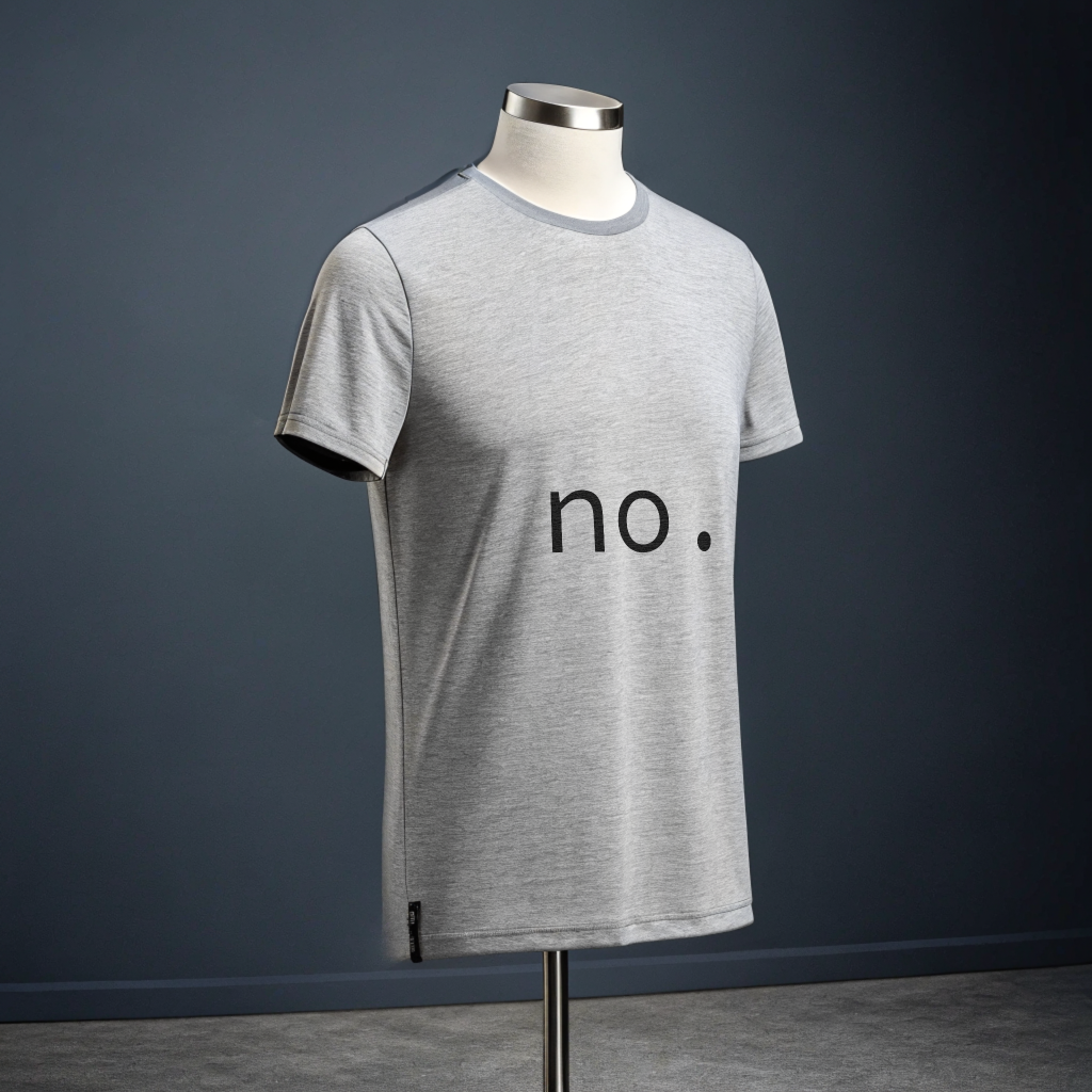 Unisex Tee - 'The Answer is No.' Design