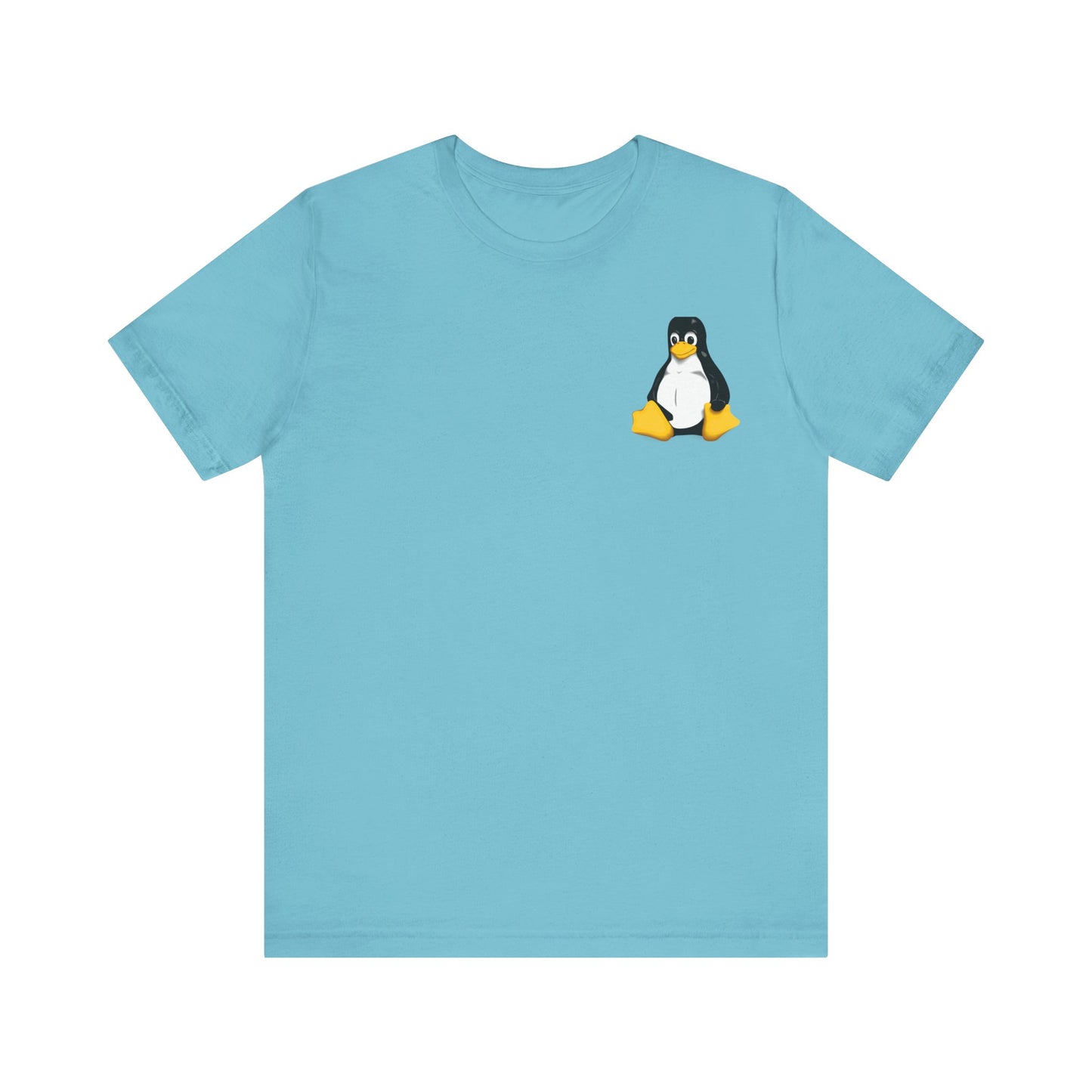 Linux Tux Penguin Tee Shirt, Linux Computer Nerd Gift, Geeky Tech Graphic Tee, Unisex Jersey Short Sleeve Shirt, Programmer Coding Shirt,