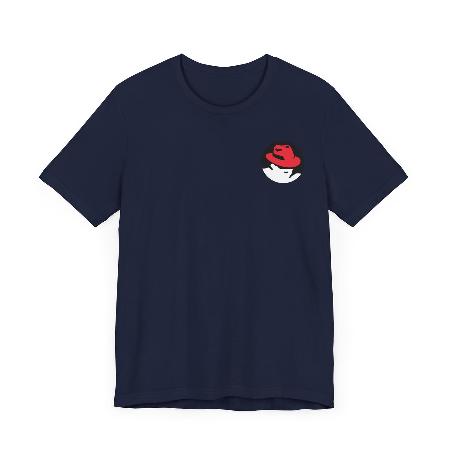 Red Hat Logo Linux T-Shirt, Unisex Tee, Graphic Tee, Top for Tech Lovers, Programmer Gift, Computer Geek Shirt