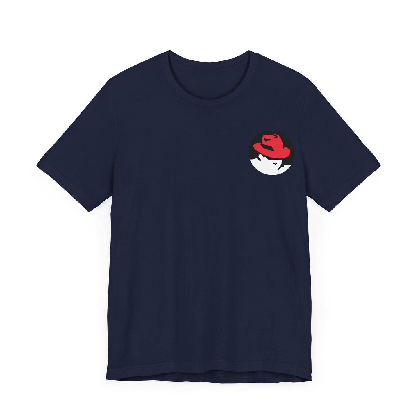 Red Hat Logo Linux T-Shirt, Unisex Tee, Graphic Tee, Top for Tech Lovers, Programmer Gift, Computer Geek Shirt