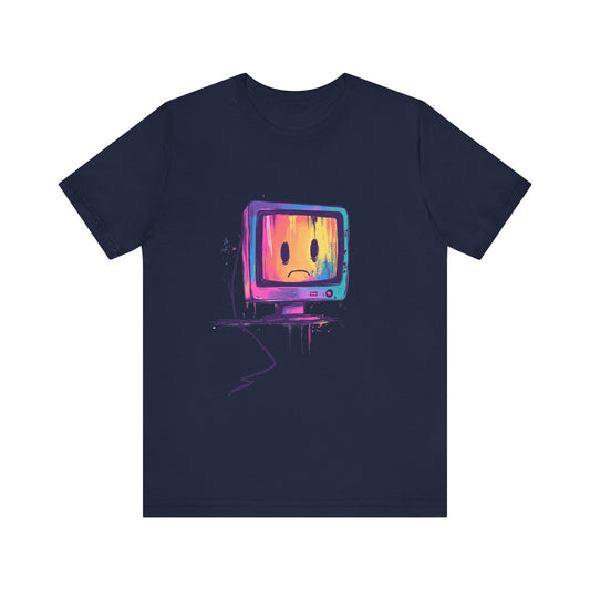 Sad Linux PC T-Shirt – Colorful Geek Apparel