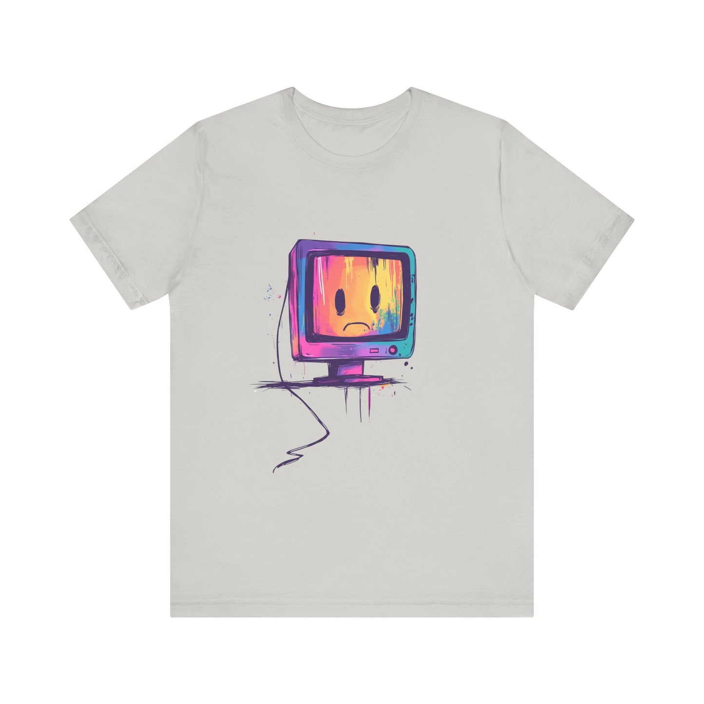 Sad Linux PC T-Shirt – Colorful Geek Apparel