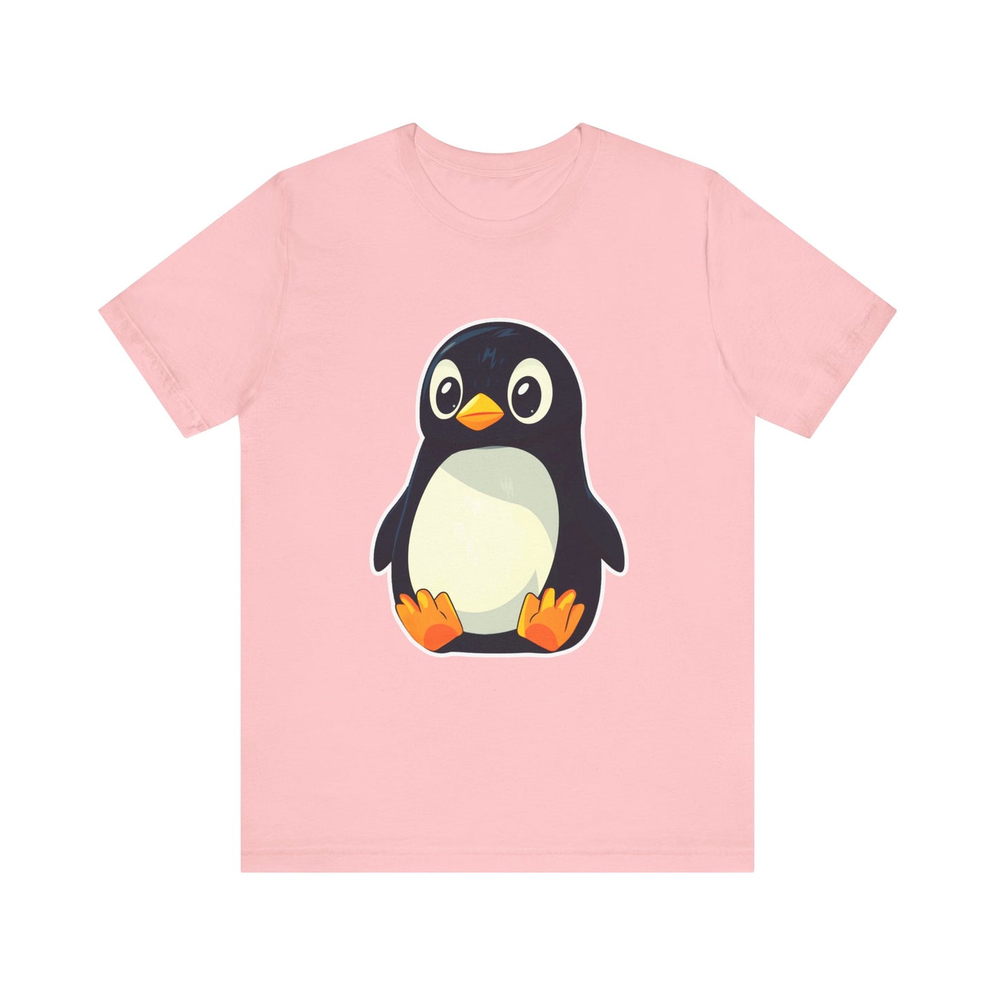 Linux Pinguin Unisex Tee, Computer Geek Gift Shirt, Open Source Penguin Top, Programmer Coding Tshirt, IT Tech Animal Apparel, Unix Penguin