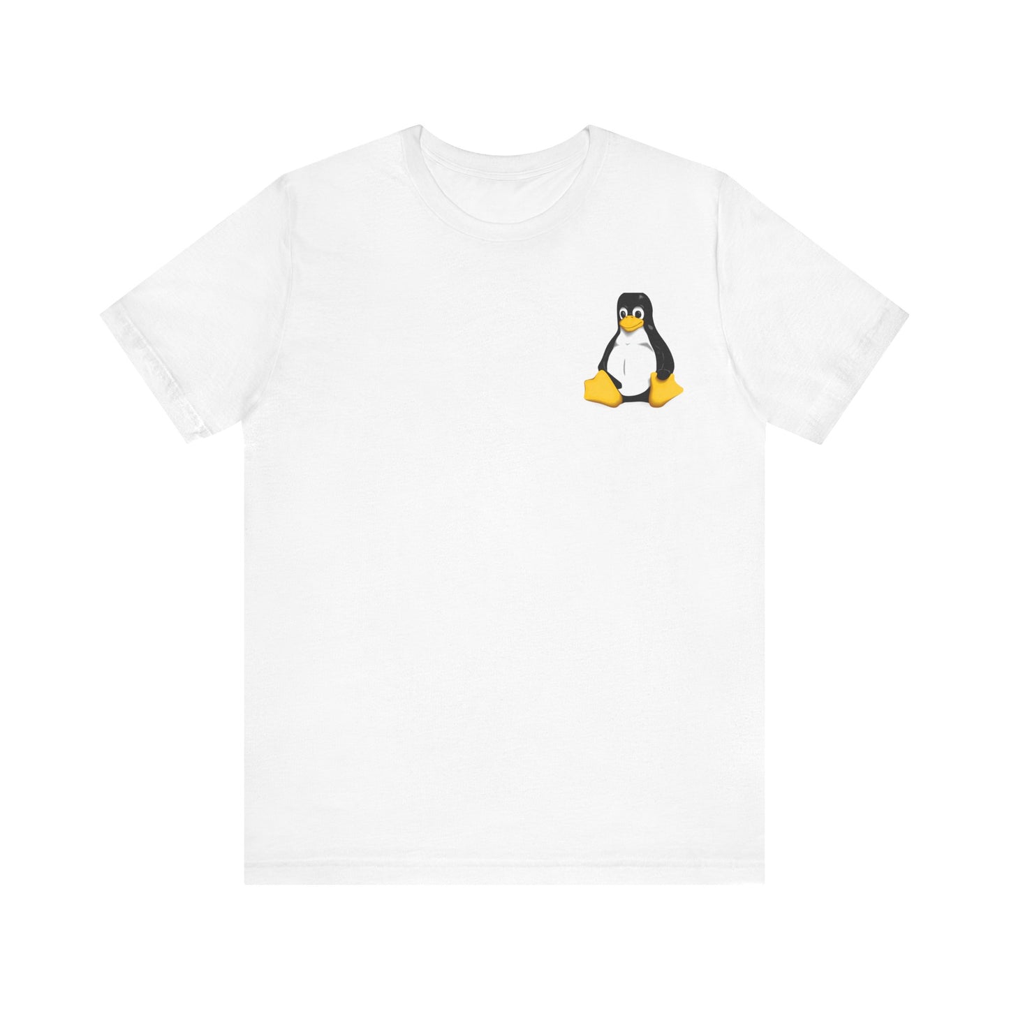 Linux Tux Penguin Tee Shirt, Linux Computer Nerd Gift, Geeky Tech Graphic Tee, Unisex Jersey Short Sleeve Shirt, Programmer Coding Shirt,