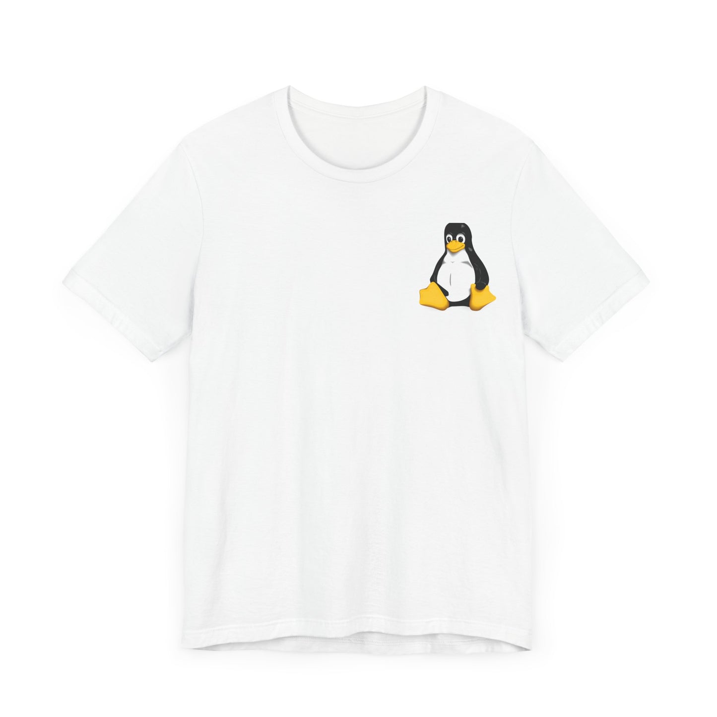 Linux Tux Penguin Tee Shirt, Linux Computer Nerd Gift, Geeky Tech Graphic Tee, Unisex Jersey Short Sleeve Shirt, Programmer Coding Shirt,