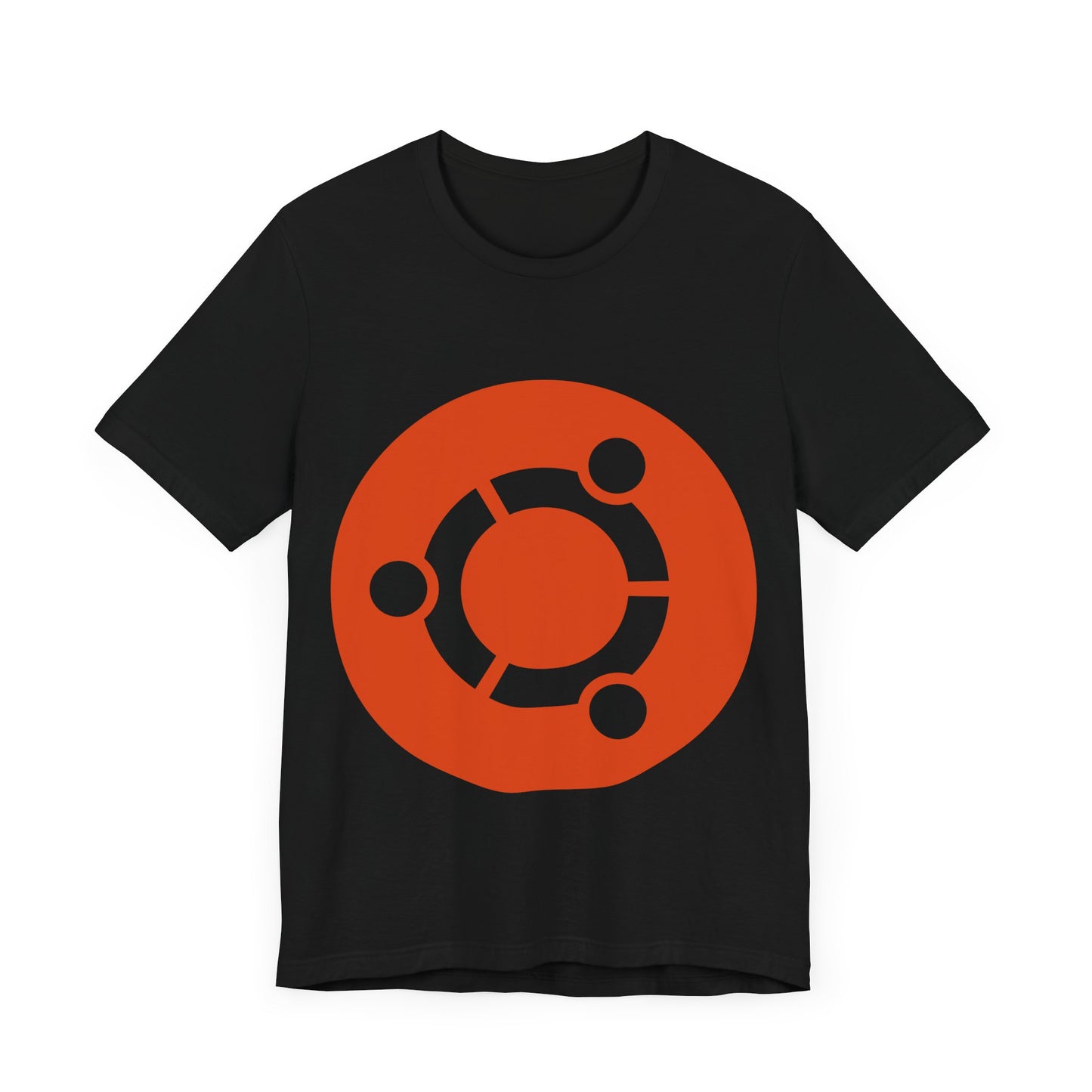 Big Ubuntu Logo Linux T-Shirt, Graphic Tee, Computer Programmer Gift, Open Source Software, Geek Apparel, Tech Lover Shirt