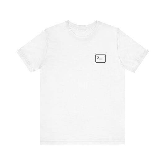 Linux Terminal Icon T-Shirt – Geeky Dev & IT Gift