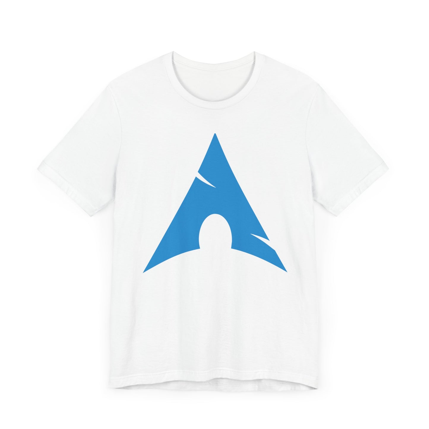 Arch Linux Logo T-Shirt for Tech Enthusiasts, Graphic Tee, Unix Operating System Clothing, Geek Gift, Programmer Shirt