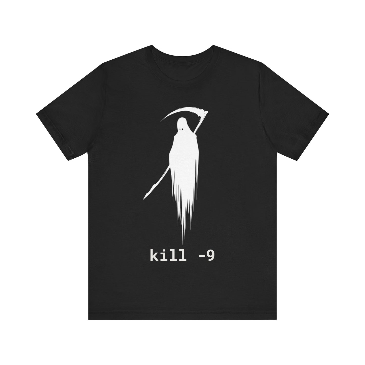 Unisex Tee, Linux Command kill - the Grim Reaper, Computer Programmer Gift, Coding Shirt, Unix System Admin, IT Engineer Tee, Software