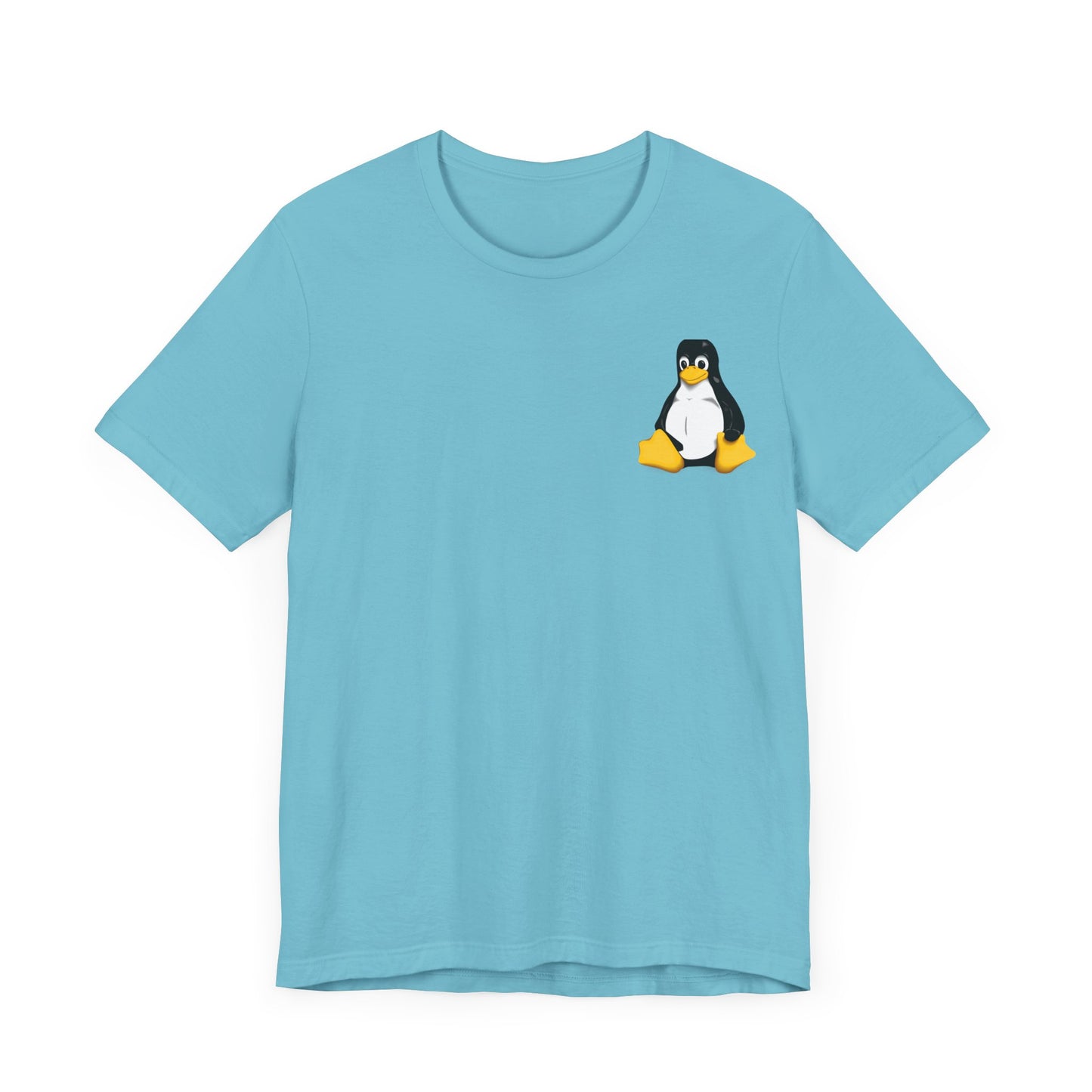 Linux Tux Penguin Tee Shirt, Linux Computer Nerd Gift, Geeky Tech Graphic Tee, Unisex Jersey Short Sleeve Shirt, Programmer Coding Shirt,