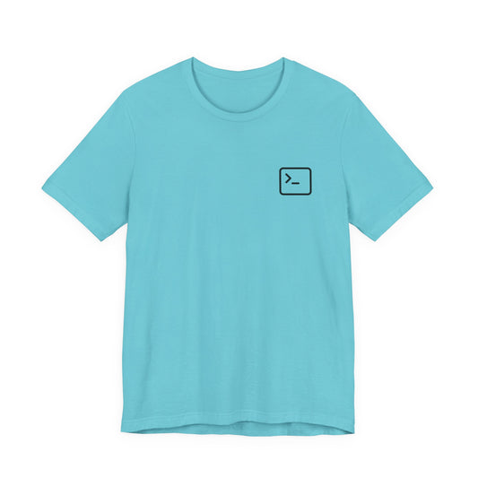 Linux Terminal Icon T-Shirt – Geeky Dev & IT Gift