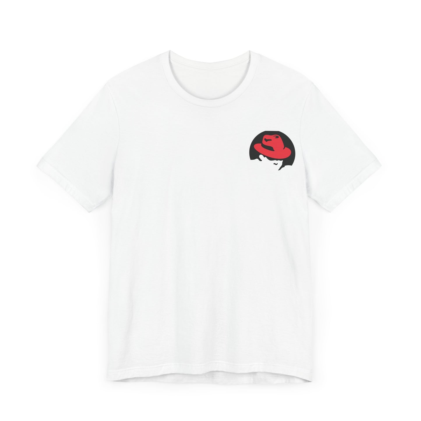 Red Hat Logo Linux T-Shirt, Unisex Tee, Graphic Tee, Top for Tech Lovers, Programmer Gift, Computer Geek Shirt