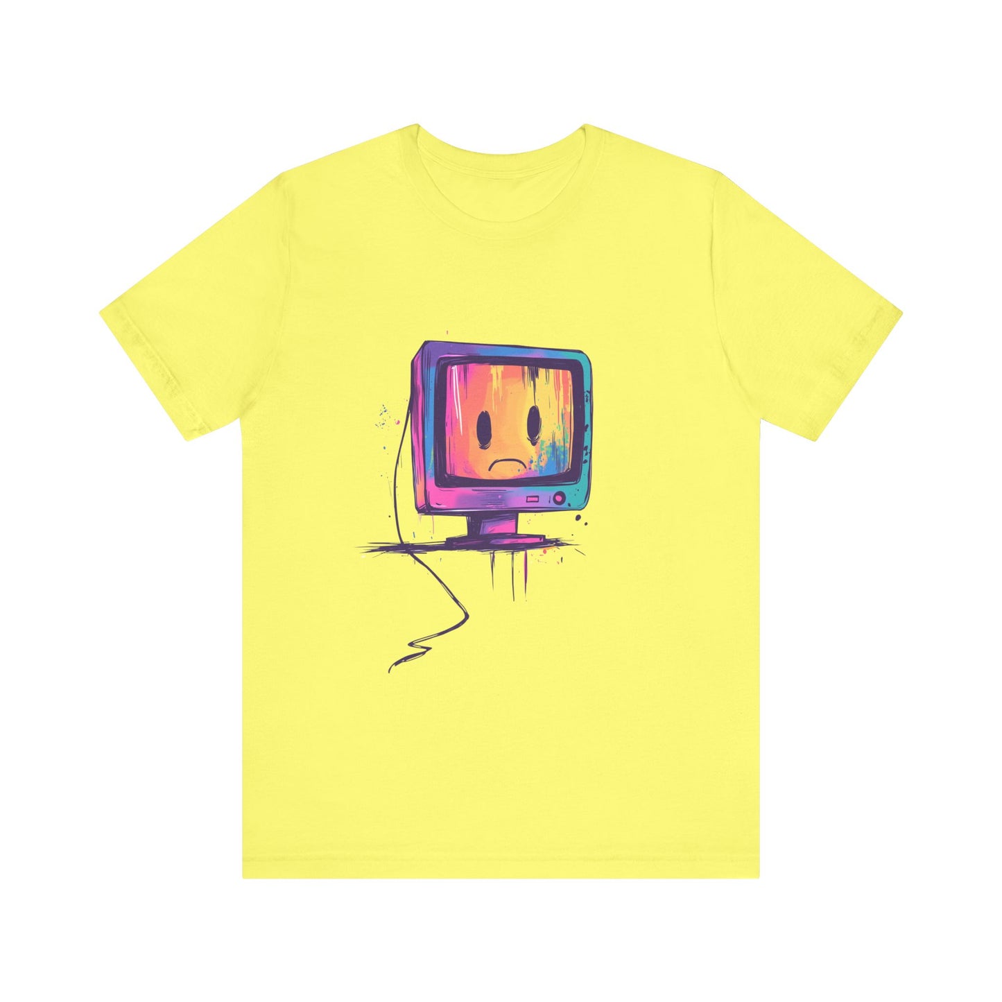 Sad Linux PC T-Shirt – Colorful Geek Apparel