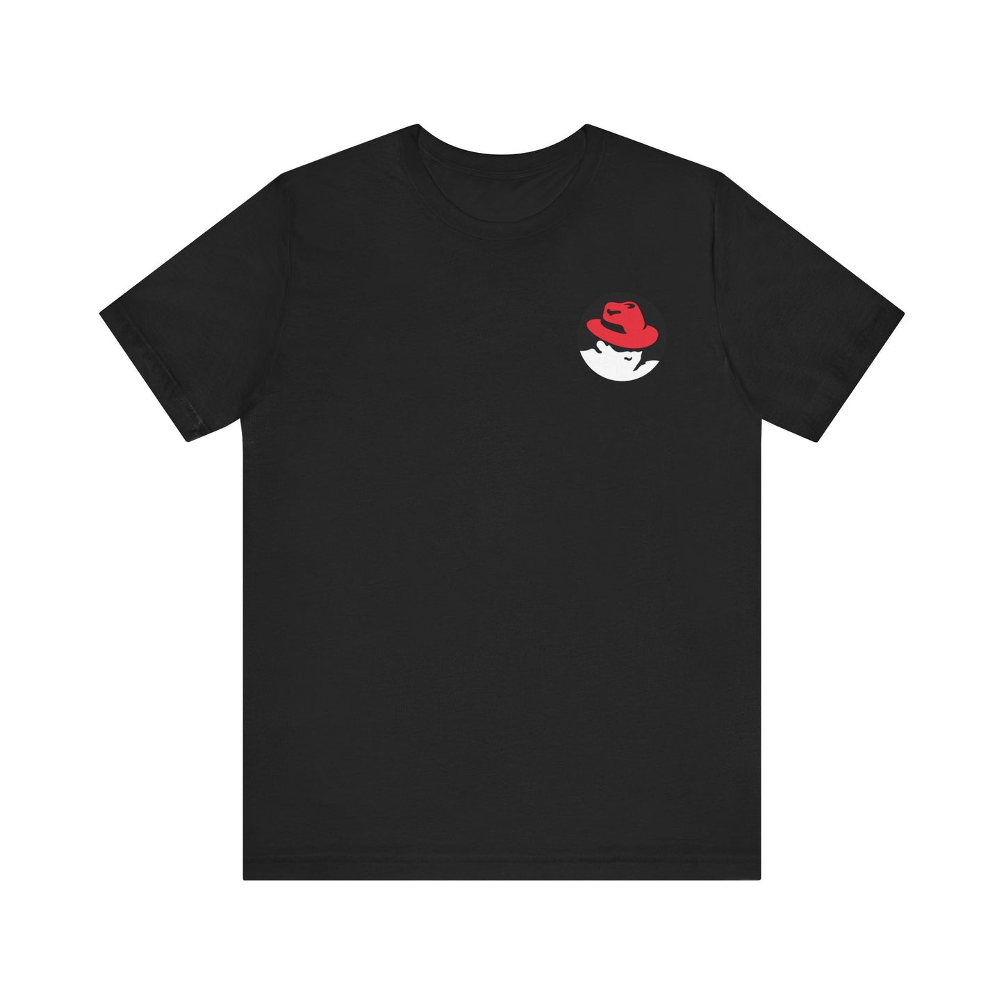 Red Hat Logo Linux T-Shirt, Unisex Tee, Graphic Tee, Top for Tech Lovers, Programmer Gift, Computer Geek Shirt