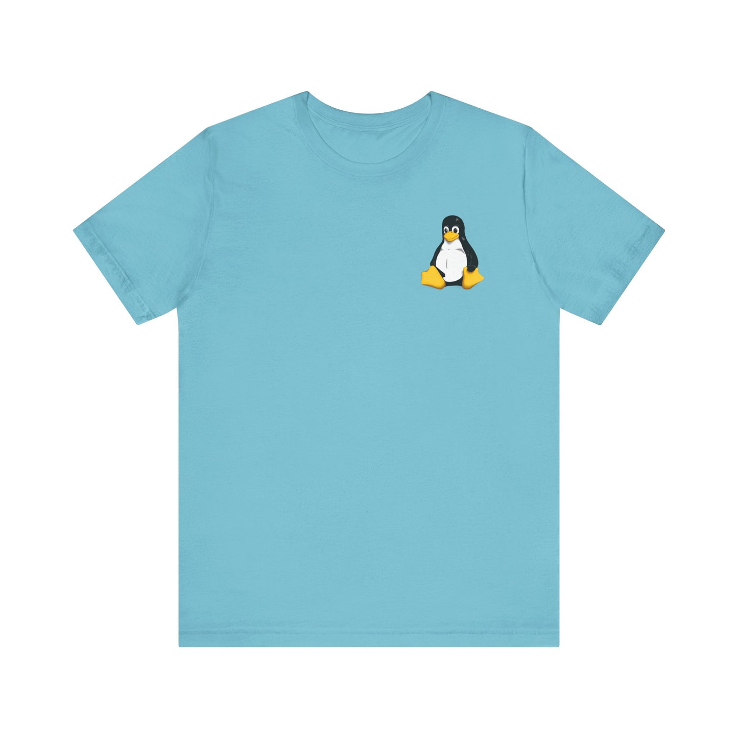 Linux Tux Penguin Tee Shirt, Linux Computer Nerd Gift, Geeky Tech Graphic Tee, Unisex Jersey Short Sleeve Shirt, Programmer Coding Shirt,