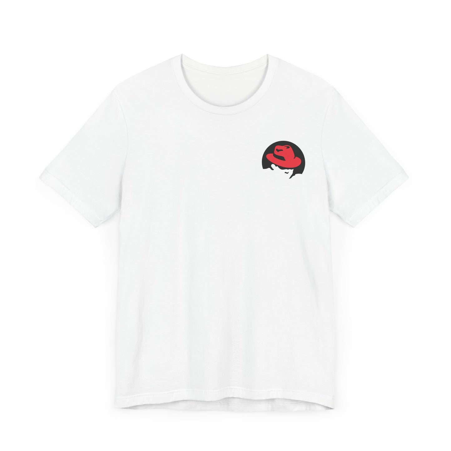 Red Hat Logo Linux T-Shirt, Unisex Tee, Graphic Tee, Top for Tech Lovers, Programmer Gift, Computer Geek Shirt