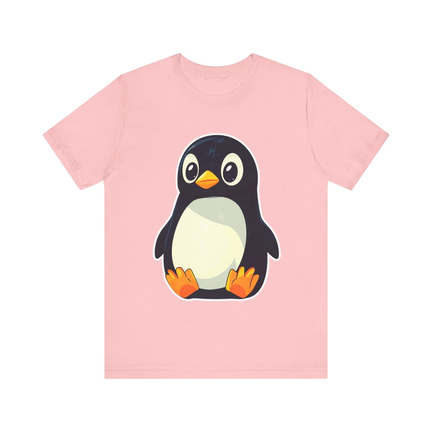 Linux Pinguin Unisex Tee, Computer Geek Gift Shirt, Open Source Penguin Top, Programmer Coding Tshirt, IT Tech Animal Apparel, Unix Penguin